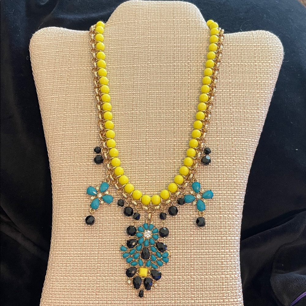 Berry's Bold Colored Cabochon Statement Necklace